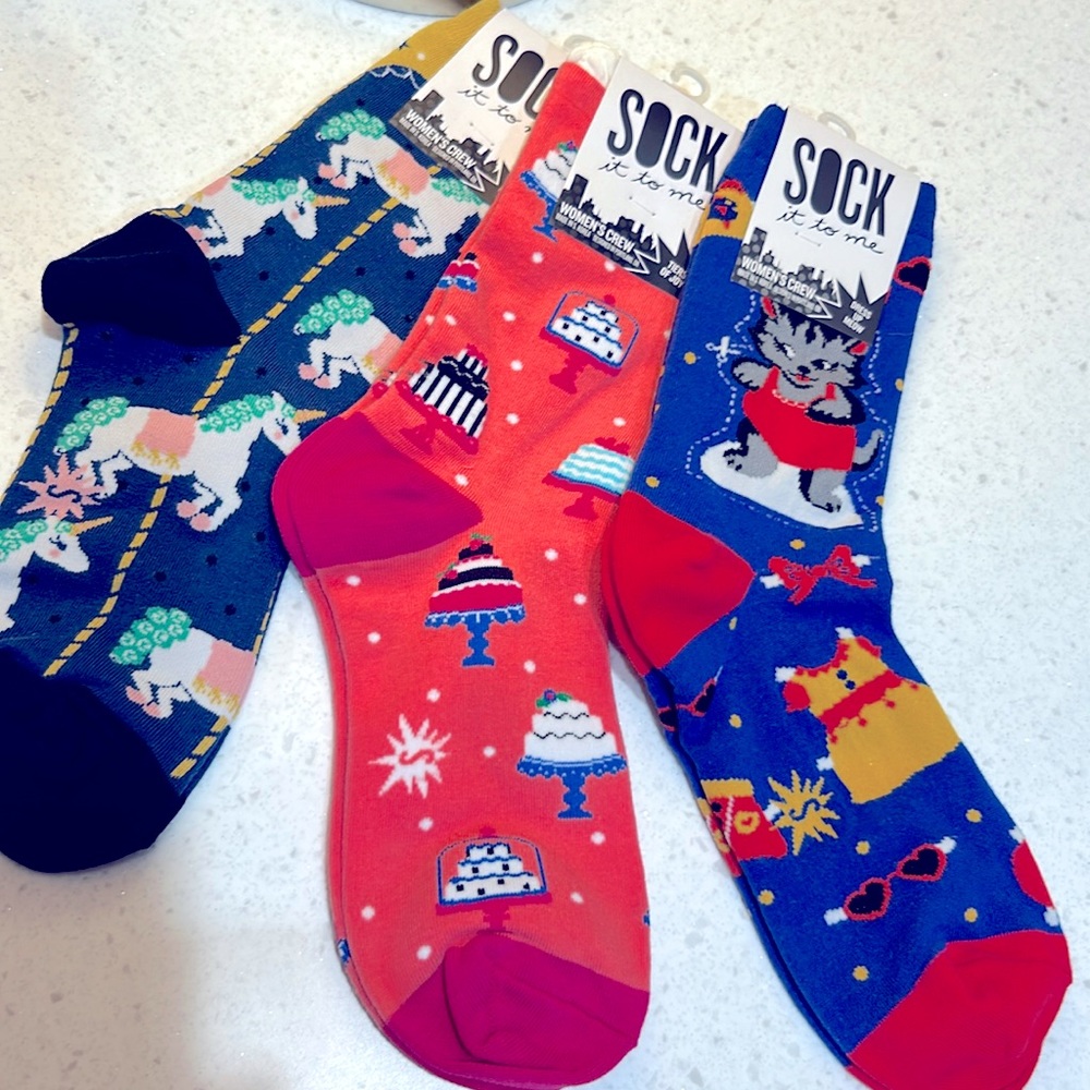 3 pair of Women’s Crew Socks